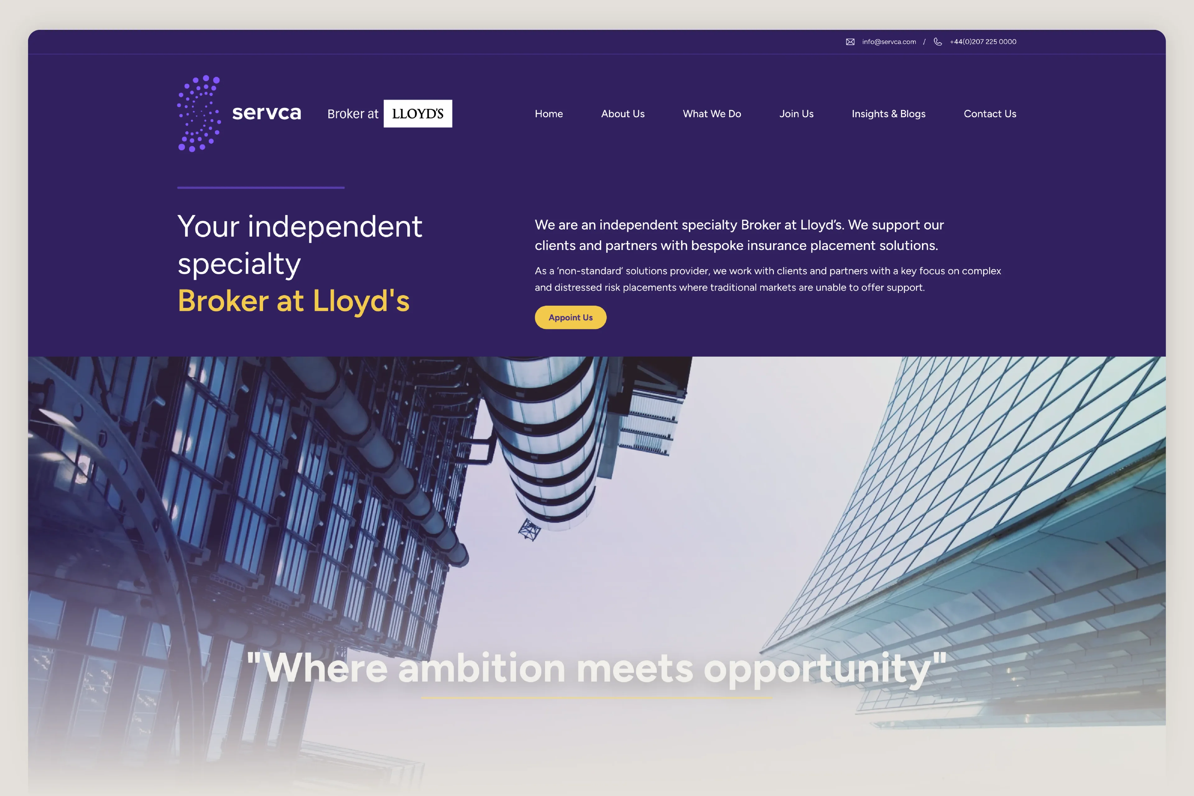 Servca Web